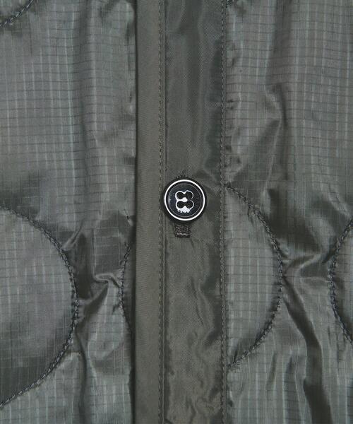 HYKE（ハイク）の「【別注】＜HYKE（ハイク）＞QUILT INNER コート ■■■（ミリタリージャケット・メンズ・ブラック/オリーブ・4/5）」の10枚目の写真
