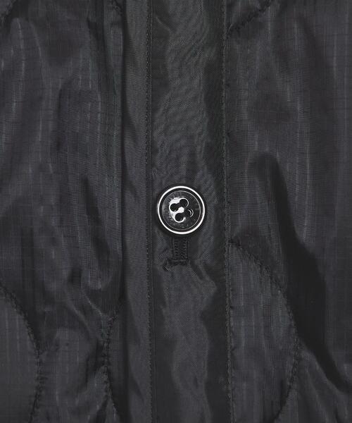 HYKE（ハイク）の「【別注】＜HYKE（ハイク）＞QUILT INNER コート ■■■（ミリタリージャケット・メンズ・ブラック/オリーブ・4/5）」の13枚目の写真