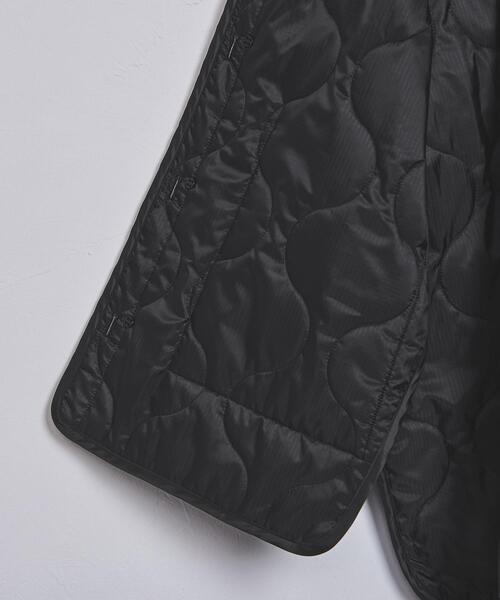 HYKE（ハイク）の「【別注】＜HYKE（ハイク）＞QUILT INNER コート ■■■（ミリタリージャケット・メンズ・ブラック/オリーブ・4/5）」の16枚目の写真