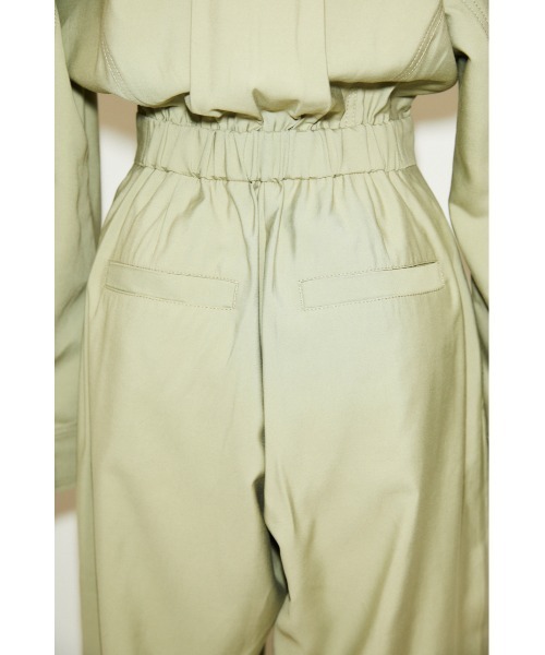 THROW by SLY（スローバイスライ）の「THROW CLASSIC JUMP SUITS クラシック ジャンプスーツ（つなぎ/オールインワン・レディース・ライトカーキ/ライトブラック・1/0）」の10枚目の写真