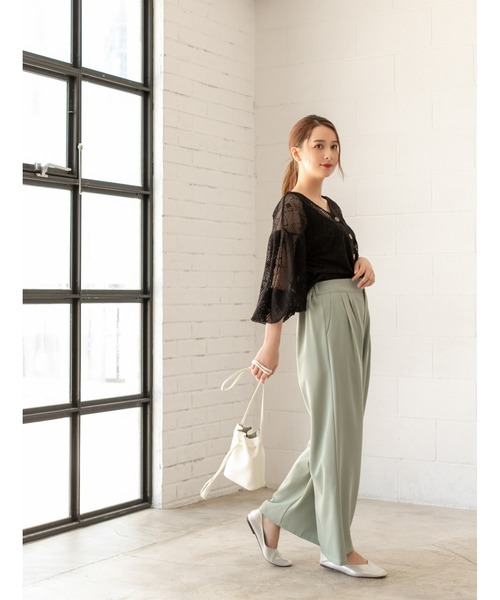 fifth（フィフス）の「スクエアネック細リブタンクトップ（タンクトップ・レディース・ブラック/ホワイト・MEDIUM）」の13枚目の写真