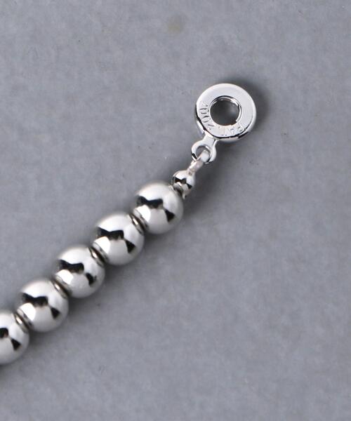 UNITED ARROWS（ユナイテッドアローズ）の「＜UNITED ARROWS＞MIX MT/BALL 55 ネックレス（ネックレス・レディース・シルバー・FREE）」の4枚目の写真