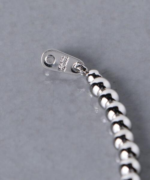 UNITED ARROWS（ユナイテッドアローズ）の「＜UNITED ARROWS＞MIX MT/BALL 55 ネックレス（ネックレス・レディース・シルバー・FREE）」の8枚目の写真