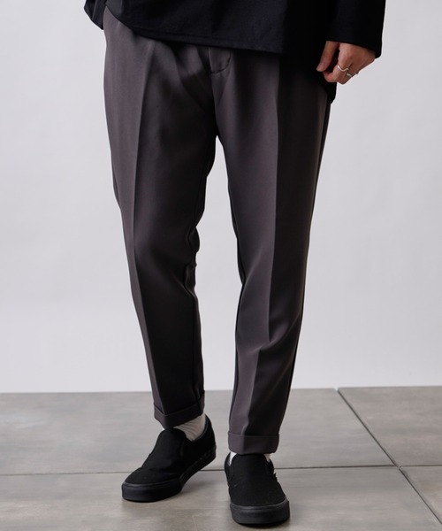 COLONY 2139（コロニートゥーワンスリーナイン）の「ストレッチイージーケアパンツ(スリム)/イージーパンツ※セットアップ対応（スラックス・メンズ・チャコールグレー/ブラック/ネイビー・SMALL/MEDIUM/LARGE/X-LARGE）」の3枚目の写真