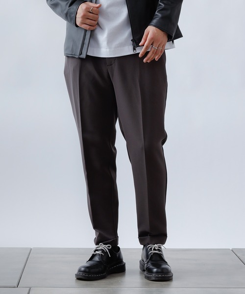 COLONY 2139（コロニートゥーワンスリーナイン）の「ストレッチイージーケアパンツ(スリム)/イージーパンツ※セットアップ対応（スラックス・メンズ・チャコールグレー/ブラック/ネイビー・SMALL/MEDIUM/LARGE/X-LARGE）」の10枚目の写真