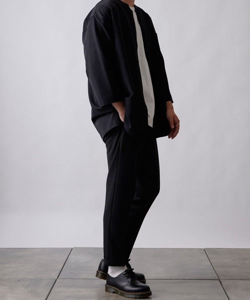 COLONY 2139（コロニートゥーワンスリーナイン）の「ストレッチイージーケアパンツ(スリム)/イージーパンツ※セットアップ対応（スラックス・メンズ・チャコールグレー/ブラック/ネイビー・SMALL/MEDIUM/LARGE/X-LARGE）」の7枚目の写真