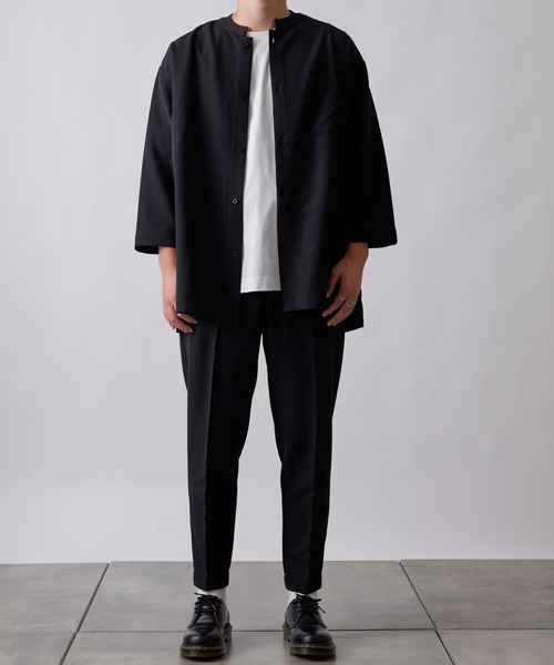 COLONY 2139（コロニートゥーワンスリーナイン）の「ストレッチイージーケアパンツ(スリム)/イージーパンツ※セットアップ対応（スラックス・メンズ・チャコールグレー/ブラック/ネイビー・SMALL/MEDIUM/LARGE/X-LARGE）」の8枚目の写真