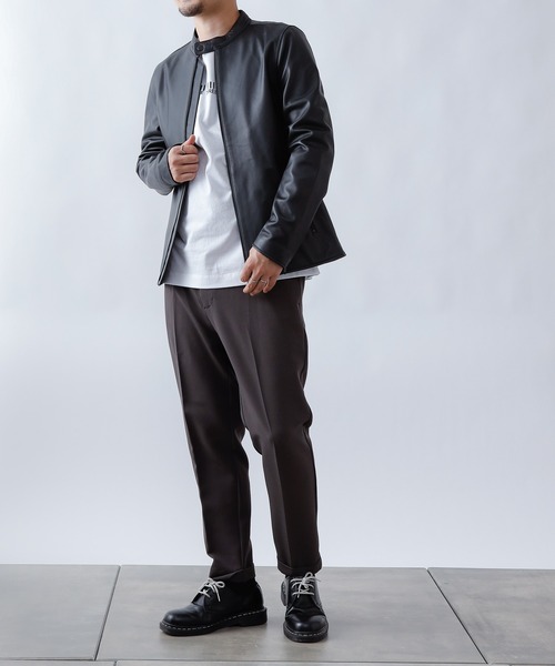 COLONY 2139（コロニートゥーワンスリーナイン）の「ストレッチイージーケアパンツ(スリム)/イージーパンツ※セットアップ対応（スラックス・メンズ・チャコールグレー/ブラック/ネイビー・SMALL/MEDIUM/LARGE/X-LARGE）」の13枚目の写真