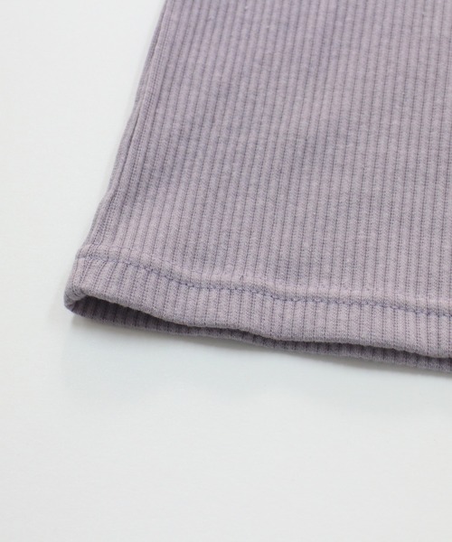 one way(ワンウェイ)の「【oneway】配色そでギャザーテレコトップス(Tシャツ/カットソー・レディース・ベージュ/ブラック/ホワイト/パープル・FREE)」の10枚目の写真