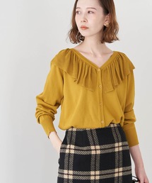 ROPE' PICNIC | 【emur】ラッフルカーディガン(カーディガン/ボレロ)