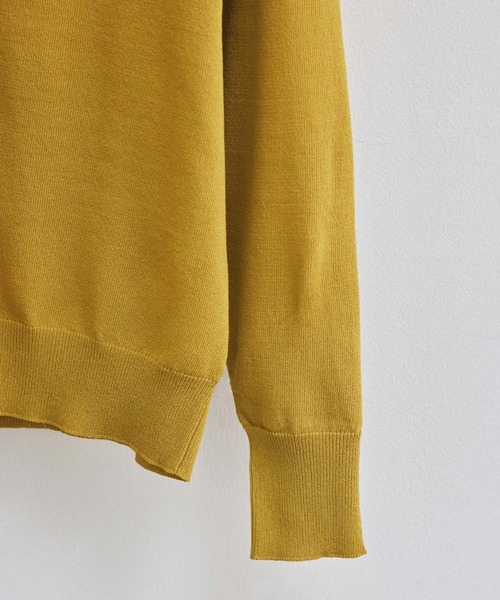 ROPE' PICNIC（ロペピクニック）の「【emur】ラッフルカーディガン（カーディガン/ボレロ・レディース・ブラック/ブルー/イエロー・38）」の5枚目の写真