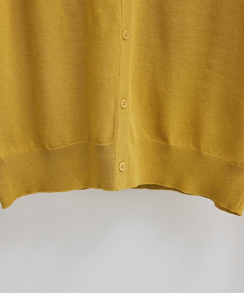 ROPE' PICNIC（ロペピクニック）の「【emur】ラッフルカーディガン（カーディガン/ボレロ・レディース・ブラック/ブルー/イエロー・38）」の8枚目の写真