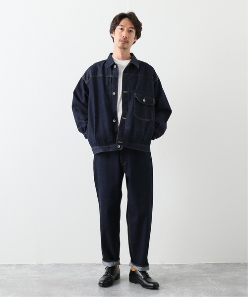 marka（マーカ）の「【marka / マーカ】COCOON FIT JEANS（デニムパンツ・メンズ・ネイビー/アイボリー・1/2）」の11枚目の写真