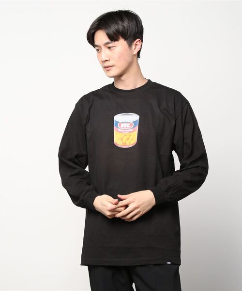 FTC（エフティーシー）の「CANNED PEACHES（Tシャツ/カットソー・メンズ・ホワイト/ブラック/ゴールド・MEDIUM/LARGE/X-LARGE）」の6枚目の写真