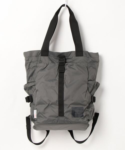 BEAMS DESIGN(ビームス デザイン)の「BEAMS DESIGN(ビームス デザイン)WORK OUT バックパック(バックパック/リュック・メンズ・ブルー/ブラック/グレー・FREE)」の3枚目の写真