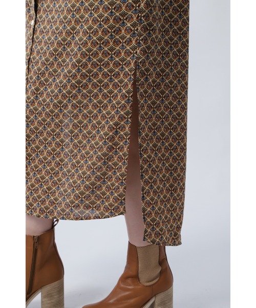 ROSE BUD（ローズバッド）の「(P.P)ワンピース（ワンピース・レディース・グレー/イエロー・FREE）」の5枚目の写真