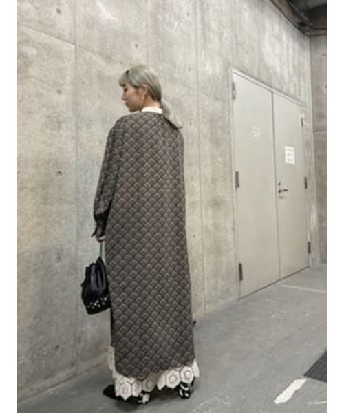 ROSE BUD（ローズバッド）の「(P.P)ワンピース（ワンピース・レディース・グレー/イエロー・FREE）」の18枚目の写真