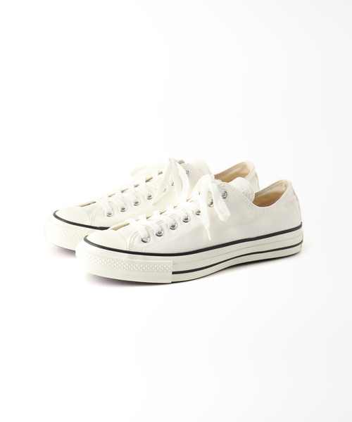 CONVERSE(コンバース)の「【CONVERSE / コンバース】CANVAS ALLSTAR J OX(スニーカー・メンズ・ホワイト/ブラック・26cm/27cm/28cm)」の1枚目の写真