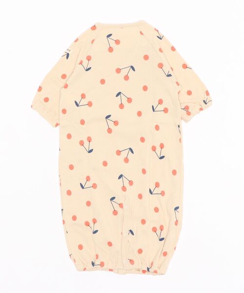 Baabook（ばぶーく）の「チェリー２ｗａｙオール（ロンパース・キッズ・ホワイト・50-60cm）」の3枚目の写真