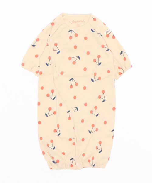 Baabook（ばぶーく）の「チェリー２ｗａｙオール（ロンパース・キッズ・ホワイト・50-60cm）」の11枚目の写真