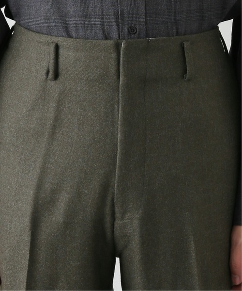 marka（マーカ）の「【marka / マーカ】SOFT WOOL SERGE STITCHLESS トラウザース（その他パンツ・メンズ・ブラック/カーキ・2/3）」の16枚目の写真