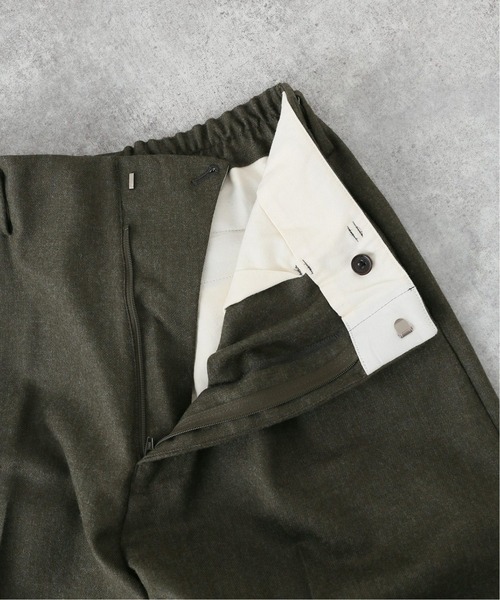 marka（マーカ）の「【marka / マーカ】SOFT WOOL SERGE STITCHLESS トラウザース（その他パンツ・メンズ・ブラック/カーキ・2/3）」の15枚目の写真