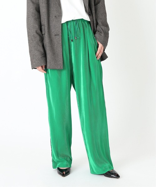 CITYSHOP PLEATED パンツ グリーン CITYSHOP（シティーショップ）の「PLEATED パンツ（その他パンツ