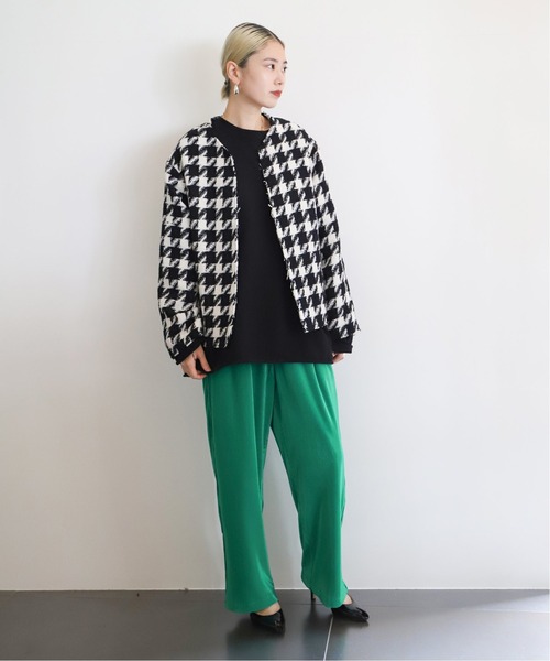CITYSHOP PLEATED パンツ グリーン CITYSHOP（シティーショップ）の「PLEATED パンツ（その他パンツ