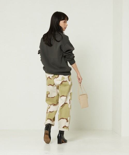 FREAK'S STORE(フリークスストア)の「HEAVY SEAWT クルー(スウェット・レディース・チャコールグレー/ライトグレー/ピンク/ブルー・フリ-)」の9枚目の写真