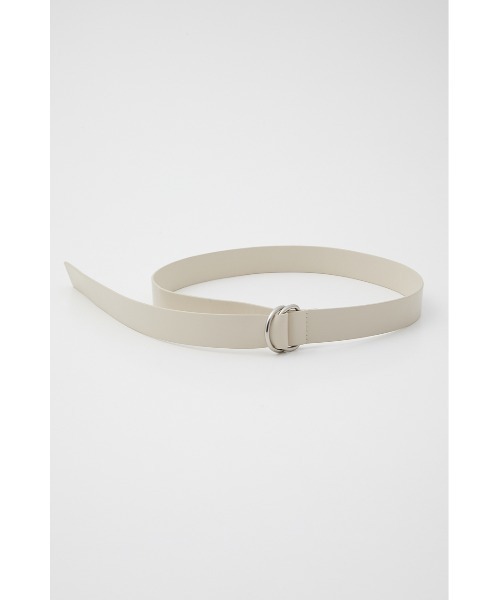 SLY（スライ）の「MANYWAY VEGAN LEATHER BELT ヴィーガンレザー ベルト（ベルト・レディース・ブラック/アイボリー・FREE）」の9枚目の写真