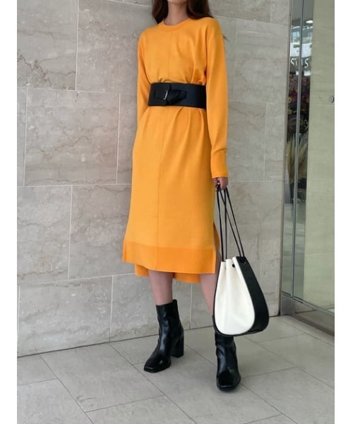 SLY（スライ）の「MANYWAY VEGAN LEATHER BELT ヴィーガンレザー ベルト（ベルト・レディース・ブラック/アイボリー・FREE）」の18枚目の写真