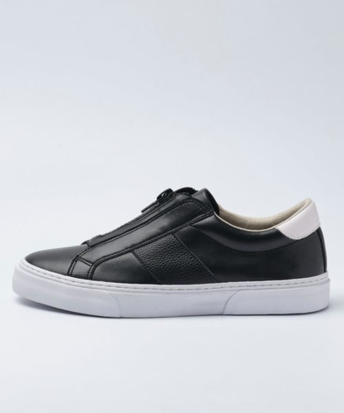 SLACK FOOTWEAR（スラックフットウェア）の「JARVIS/ジャービス（スニーカー・メンズ・ホワイト/ブラック・26.0cm/26.5cm/27.0cm/27.5cm/28.0cm/28.5cm）」の4枚目の写真