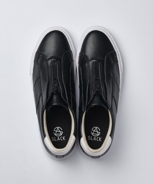 SLACK FOOTWEAR（スラックフットウェア）の「JARVIS/ジャービス（スニーカー・メンズ・ホワイト/ブラック・26.0cm/26.5cm/27.0cm/27.5cm/28.0cm/28.5cm）」の8枚目の写真