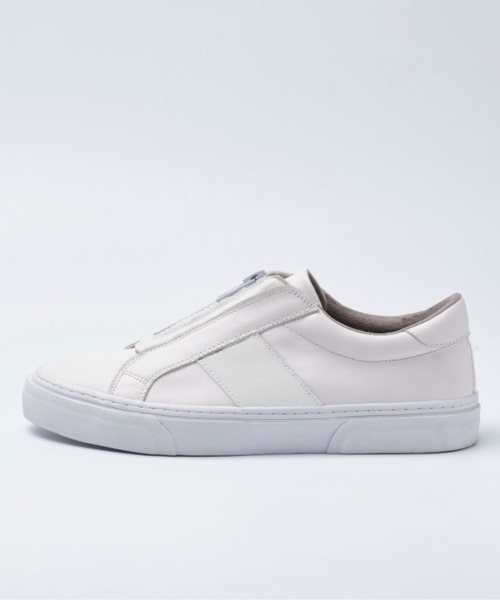 SLACK FOOTWEAR（スラックフットウェア）の「JARVIS/ジャービス（スニーカー・メンズ・ホワイト/ブラック・26.0cm/26.5cm/27.0cm/27.5cm/28.0cm/28.5cm）」の3枚目の写真