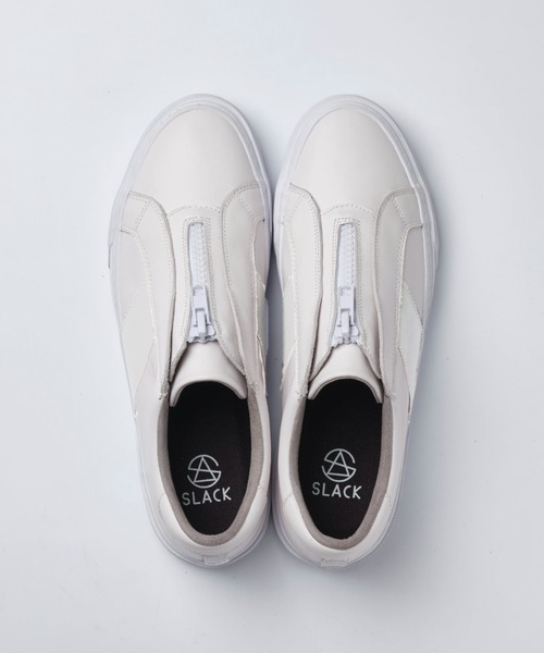 SLACK FOOTWEAR（スラックフットウェア）の「JARVIS/ジャービス（スニーカー・メンズ・ホワイト/ブラック・26.0cm/26.5cm/27.0cm/27.5cm/28.0cm/28.5cm）」の14枚目の写真