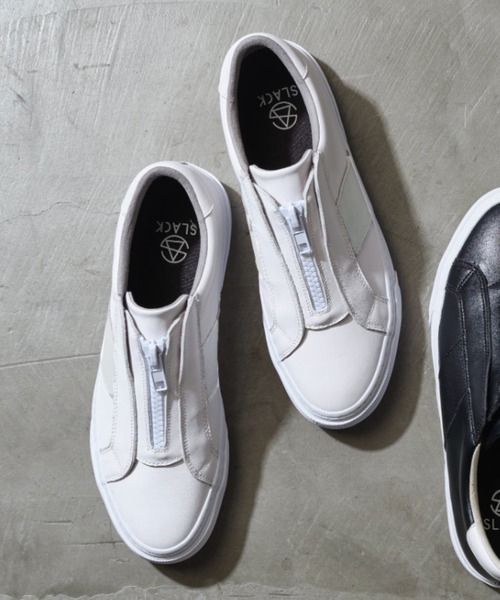 SLACK FOOTWEAR（スラックフットウェア）の「JARVIS/ジャービス（スニーカー・メンズ・ホワイト/ブラック・26.0cm/26.5cm/27.0cm/27.5cm/28.0cm/28.5cm）」の16枚目の写真