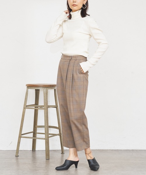 BONbazaar（ボンバザール）の「★OT★Luxury Warmリブハイネック（ニット/セーター・レディース・ベージュ/グレー/オフホワイト/ボルドー・40）」の11枚目の写真