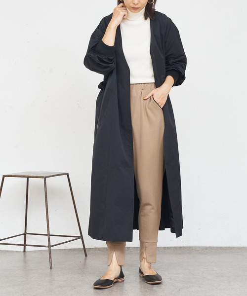 BONbazaar（ボンバザール）の「★OT★Luxury Warmリブハイネック（ニット/セーター・レディース・ベージュ/グレー/オフホワイト/ボルドー・40）」の19枚目の写真