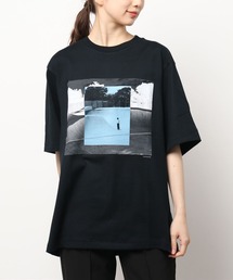 JANESMITH ジェーンスミス / PIER62 SHORT SLEEVE T-SHIRT グラフィックプリントビッグシルエットTシャツ / 22SCT-#133S-SN