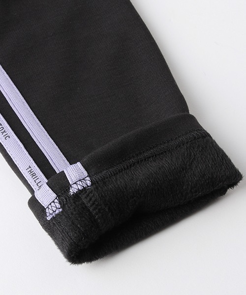 LOVETOXIC(ラブトキシック)の「裏シャギーラインレギパン(レギンス/スパッツ・キッズ・オフホワイト/ラベンダー・SS/S/M/L)」の9枚目の写真