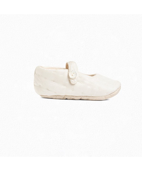 Bonpoint（ボンポワン）の「キルテッドシルク ベビーシューズ（その他シューズ・キッズ・ホワイト系その他・9cm）」の4枚目の写真