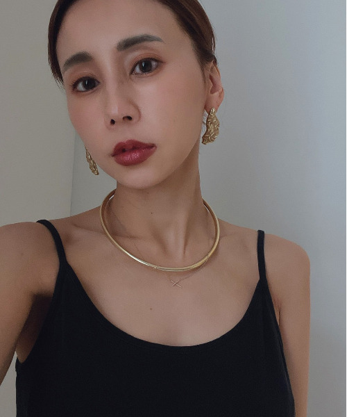 Ameri(アメリ)の「UND CLAY PIERCE(ピアス(両耳用)・レディース・シルバー/ゴールド・FREE)」の3枚目の写真