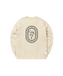 DOUBLE CHEESEBURGER | Long-Sleeve T-shirt ‐Oval Logo‐(Tシャツ/カットソー)
