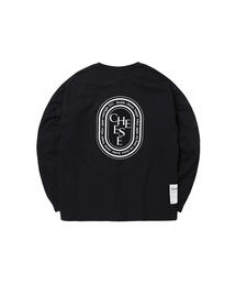 ダブルチーズバーガー ロングスリーブTシャツ -Oval Logo- / DOUBLE CHEESEBURGER Long-Sleeve T-Shirt -Oval Logo-
