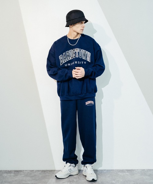 裏起毛 ルーズシルエット スケータースウェットパンツ（スウェット