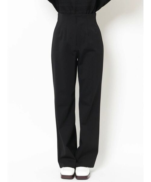 EMODA(エモダ)の「ウエストフィットフレアパンツ(その他パンツ・レディース・アイボリー/グレー/ブラック/ブルー・SMALL/MEDIUM)」の13枚目の写真