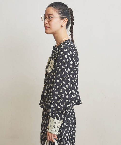 fig London(フィグロンドン)の「●Amelie JK(テーラードジャケット・レディース・ブラック/サックスブルー・FREE)」の5枚目の写真