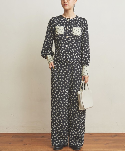 fig London(フィグロンドン)の「●Amelie JK(テーラードジャケット・レディース・ブラック/サックスブルー・FREE)」の9枚目の写真