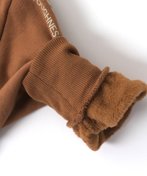 BREEZE(ブリーズ)の「WEB限定 袖ロゴトレーナー_裏シャギー(スウェット・キッズ・グリーン/ブラウン/ネイビー/ブラック・110/120/90/130/140/100/80)」の15枚目の写真