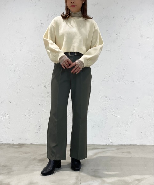 apres jour mignon（アプレジュールミニョン）の「カラーシアーインナー【ZOZOTOWN限定アイテム】（その他トップス・レディース・ライトグレー/ピンク/オレンジ/ブラック/ライトブルー/パープル/グリーン・X-LARGE/フリー）」の20枚目の写真